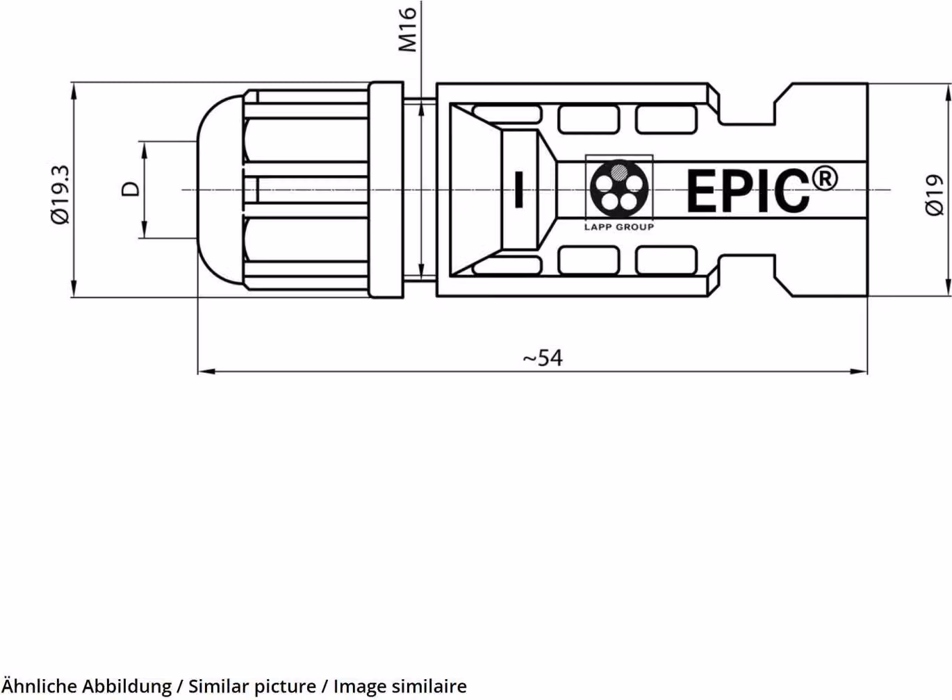 Epic Solar 4 M Connettore solare 4 - 6 mm2