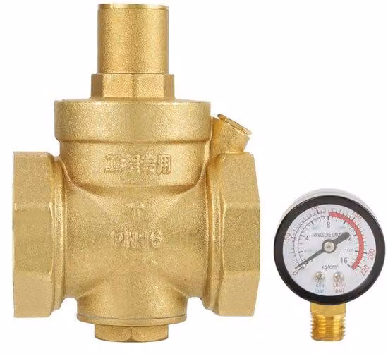 Regolatore di flusso da 2 pollici - Regolabile - Regolatore di pressione dell'acqua - Regolatore di pressione per bombole di gas - Regolatore di pressione per compressori - Pressione massima fino a 1,6 MPa