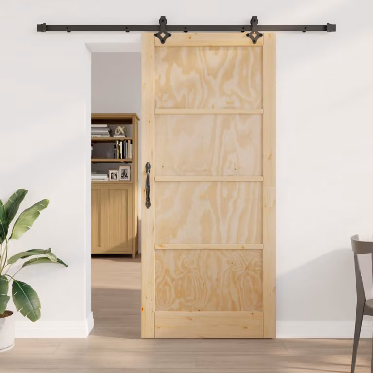 vidaXL Porta scorrevole 93 x 211 cm Legno ingegnerizzato