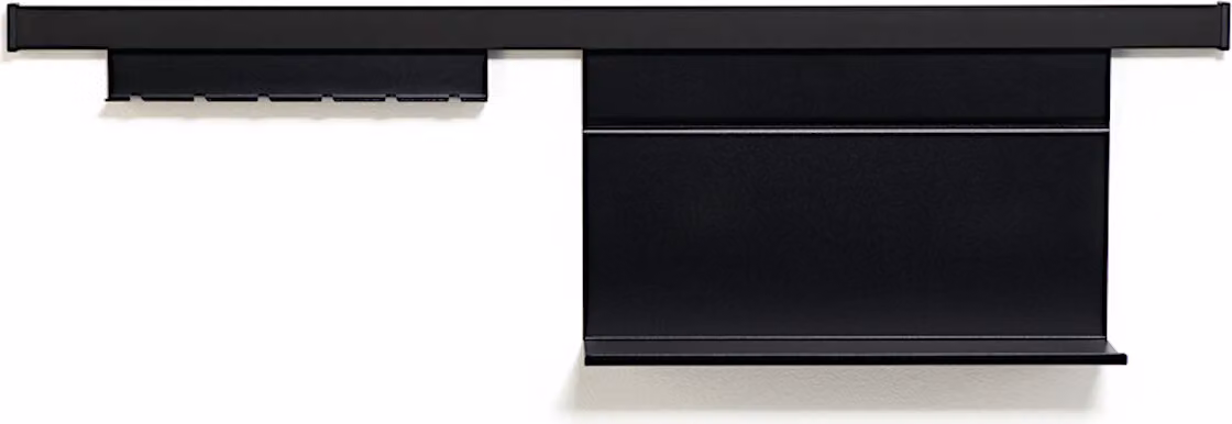 Naber Linero EasyLine Set-1, sistema di ringhiere, nero opaco 8045048