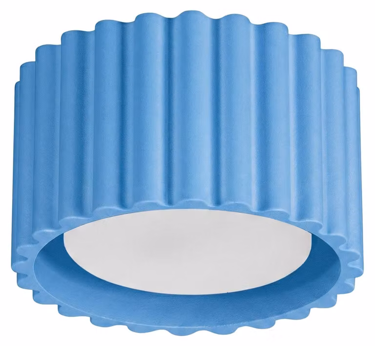 Plafoniera AURA 1 blu Gx53 1xGx53 10W in alluminio 6x10x10 cm Sollux Lighting