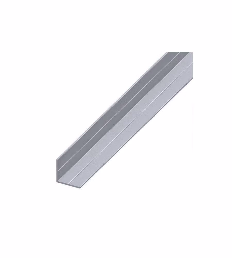 ALFER Angolare lati uguali in alluminio naturale 11,5x1,5 mm - 1 m
