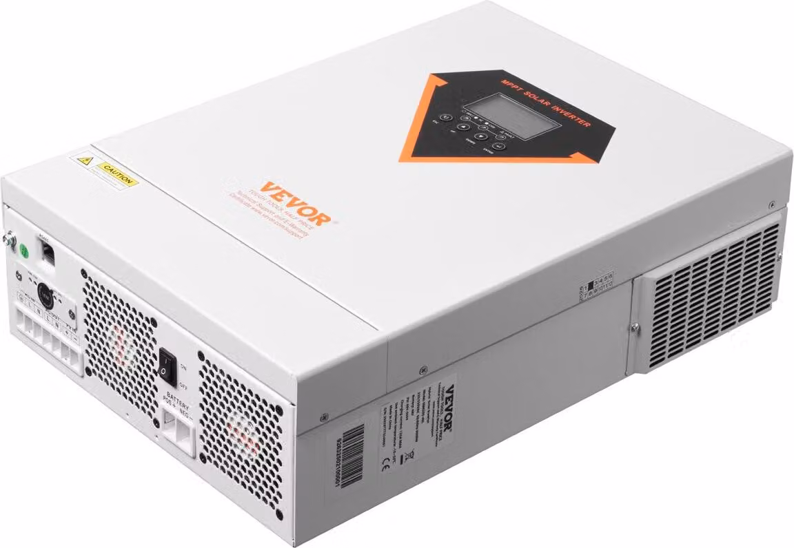 Inverter solare ibrido 6000 W 220/230 V WIFI con controller MPPT 120 A integrato
