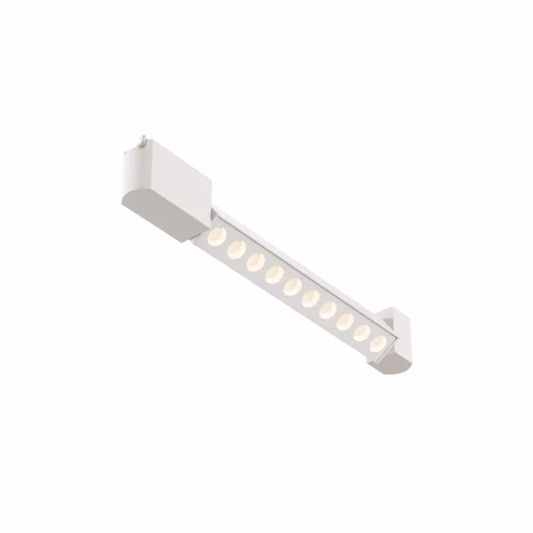 Maytoni apparecchio lineare per sistema a binario monofase UNITY Points LED rosso incl. bianco in alluminio e plastica 10W per cucina, camera da letto, soggiorno, sala da pranzo, atrio