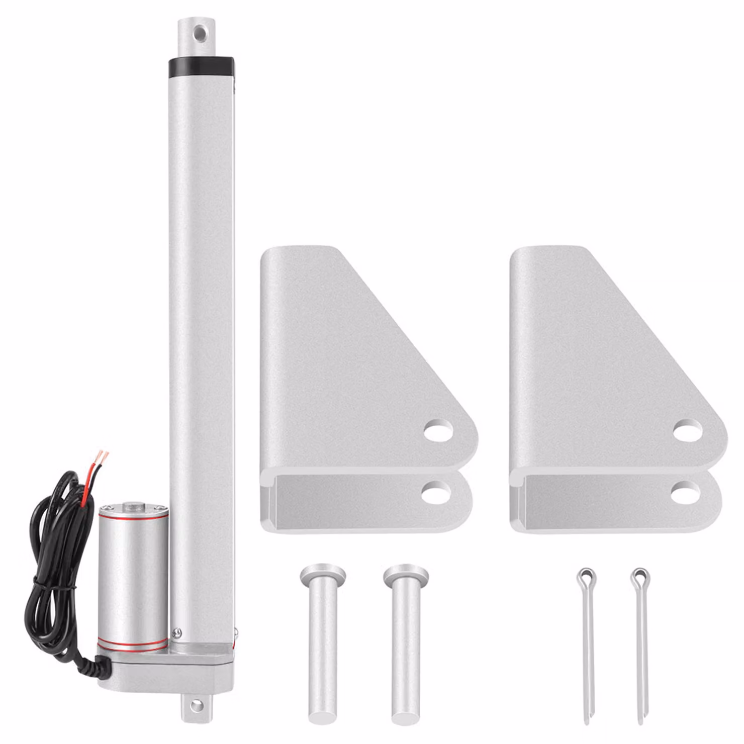 corsa 250 mm, attuatore lineare elettrico diritto ad alte prestazioni 750N, 24 V