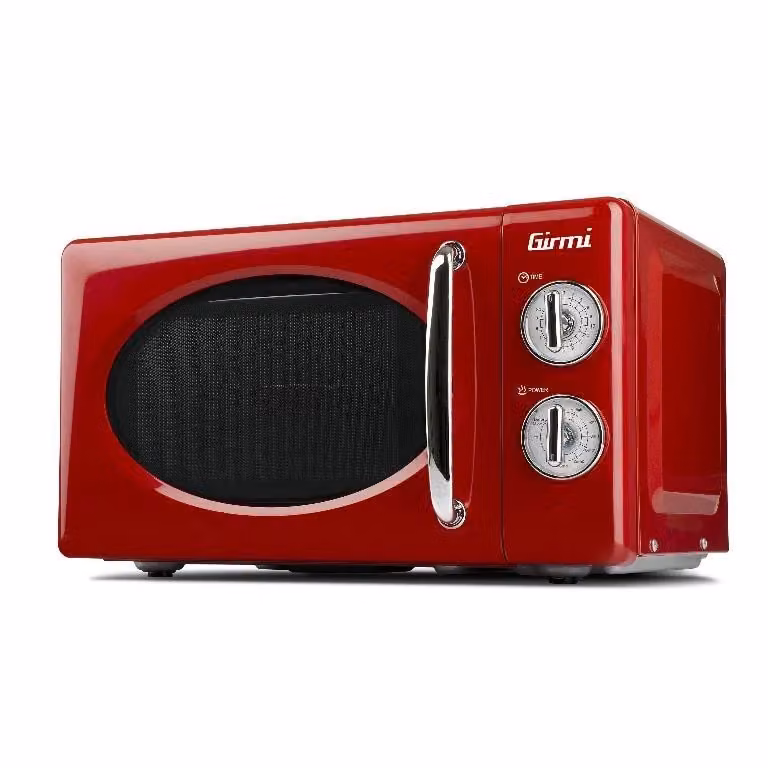 Forno a microonde combinato Girmi con funzione grill, capacità 20 l, potenza 700 W, Rosso – 2