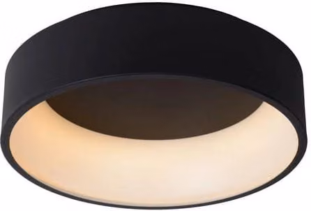 Plafoniera Lucide Talowe LED 30W 3000K dimmer nera