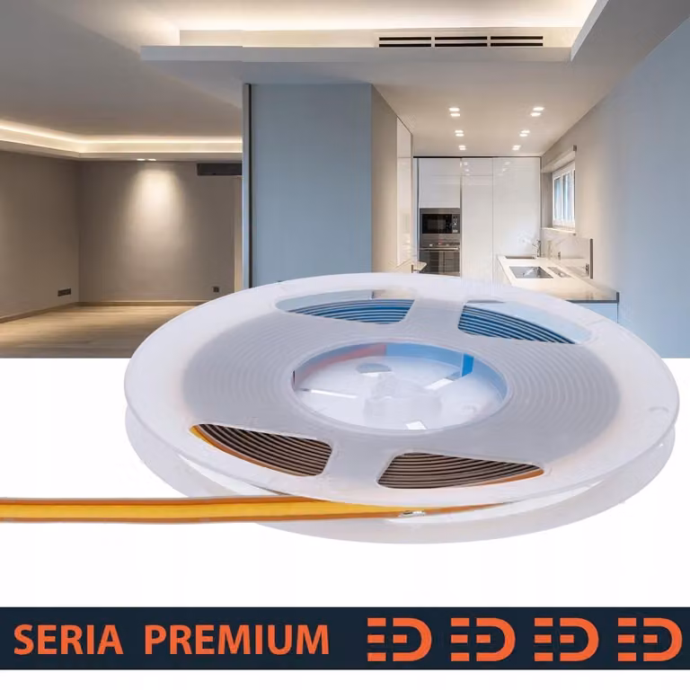 Striscia LED Prescot, luce bianca neutra, 5 metri, 24V, 528 LED per metro