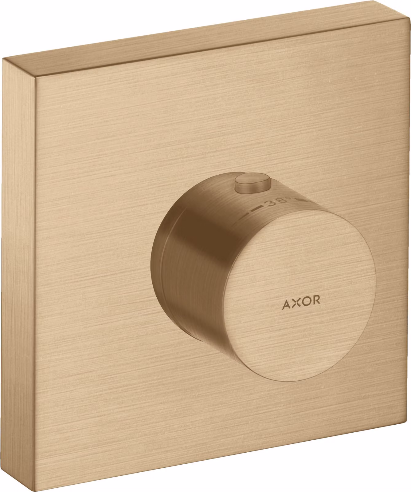 hansgrohe AXOR Starck ShowerCollection Thermostat de douche à encastrer 12x12 DN20, 10755140, 10755140