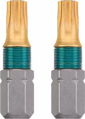 KWB 2 punte da 25 mm in titanio Torx 20 Card