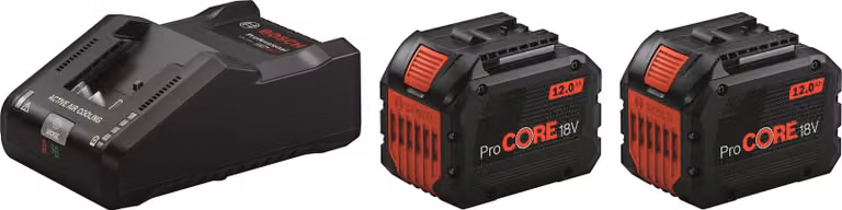 Set di avviamento 2 x ProCORE18V 12.0Ah + GAL 18V-160