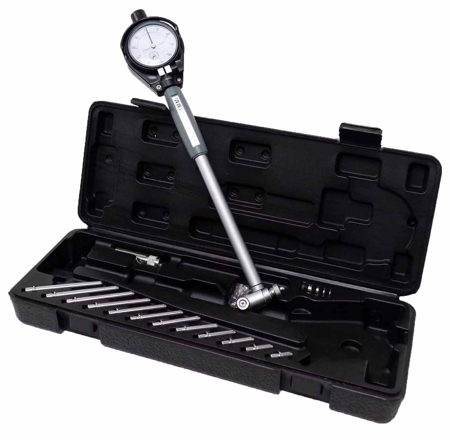 Solidchoice - Set di micrometri interni da 50-160 mm con 12 punte di misurazione