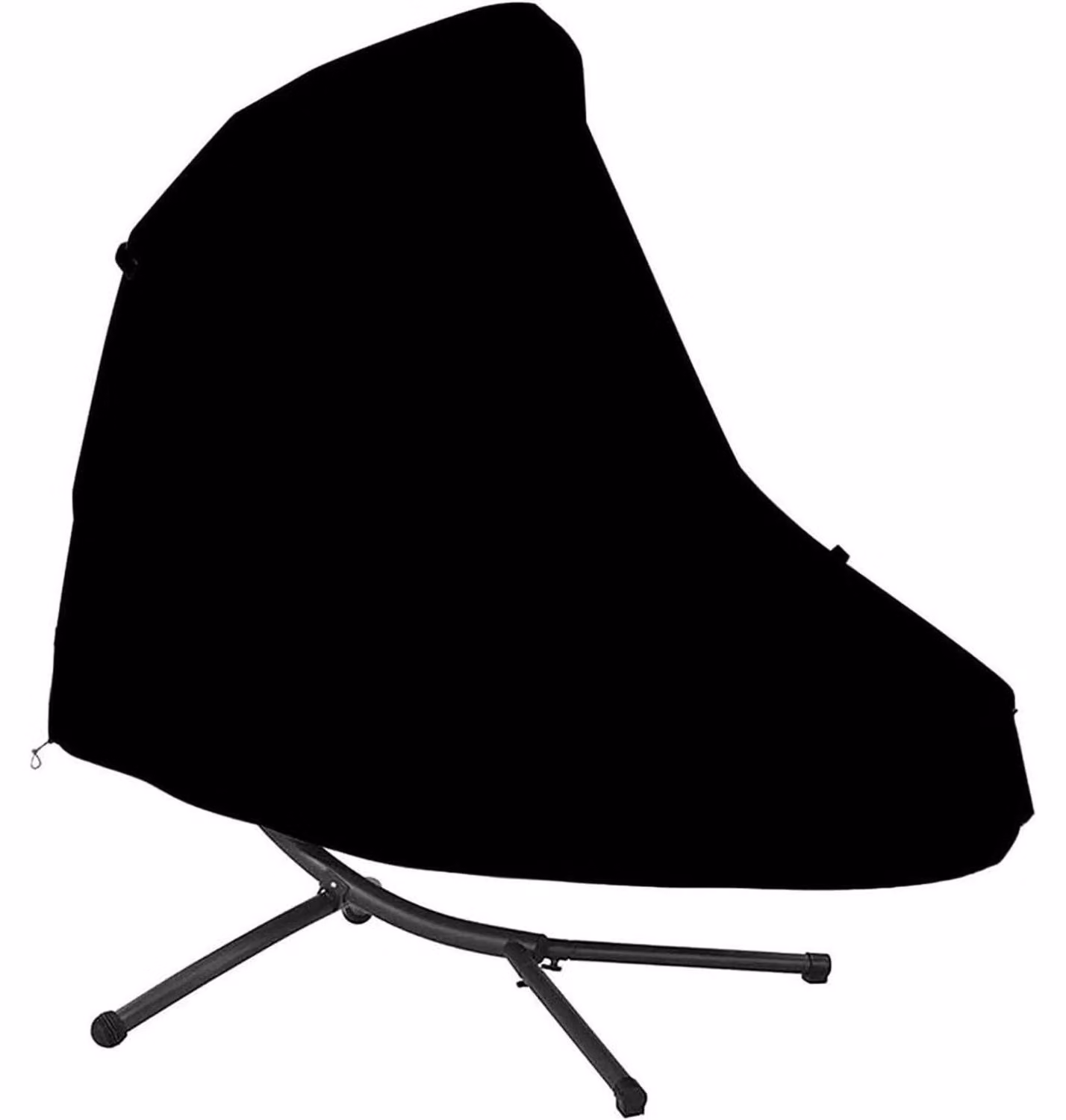 Copertura impermeabile per sedia a dondolo, dimensioni 198 x 185 x 117 cm, colore nero, tessuto Oxford 420D