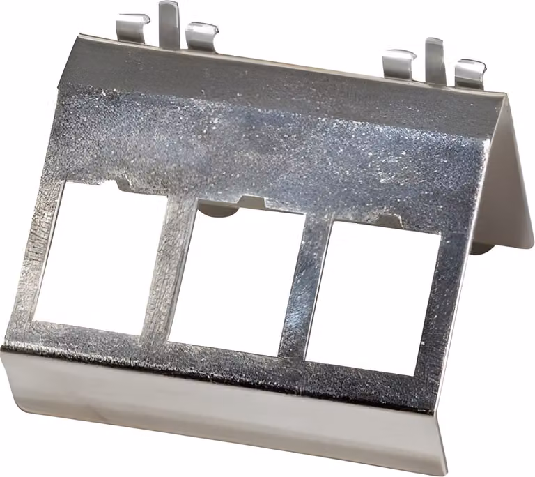 EFB ET-25184.2V2 EFB Keystone Modulhalter für Hutsch.,Edelstahl,f. 3xKeystone