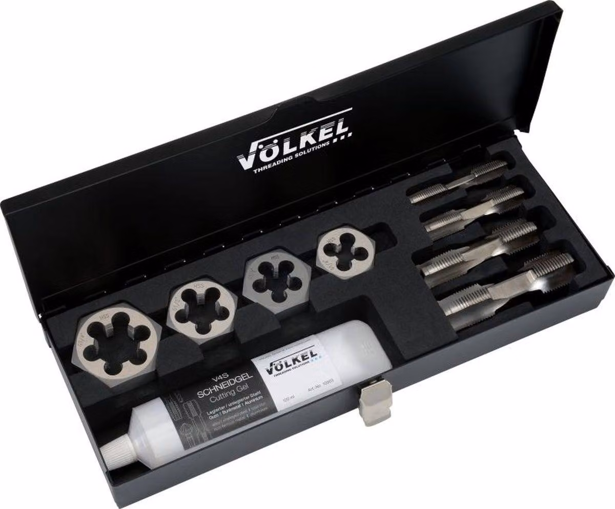 Set sanitario Völkel - G 1/4 - 3/4" - HexTap + dadi esagonali