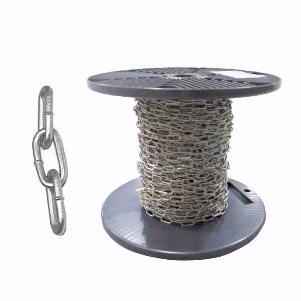 Catena Genovese Inoxmare in Acciaio Inox 304 Colore Argento Lunghezza: 50 m, Diametro: 2,0 mm – 2