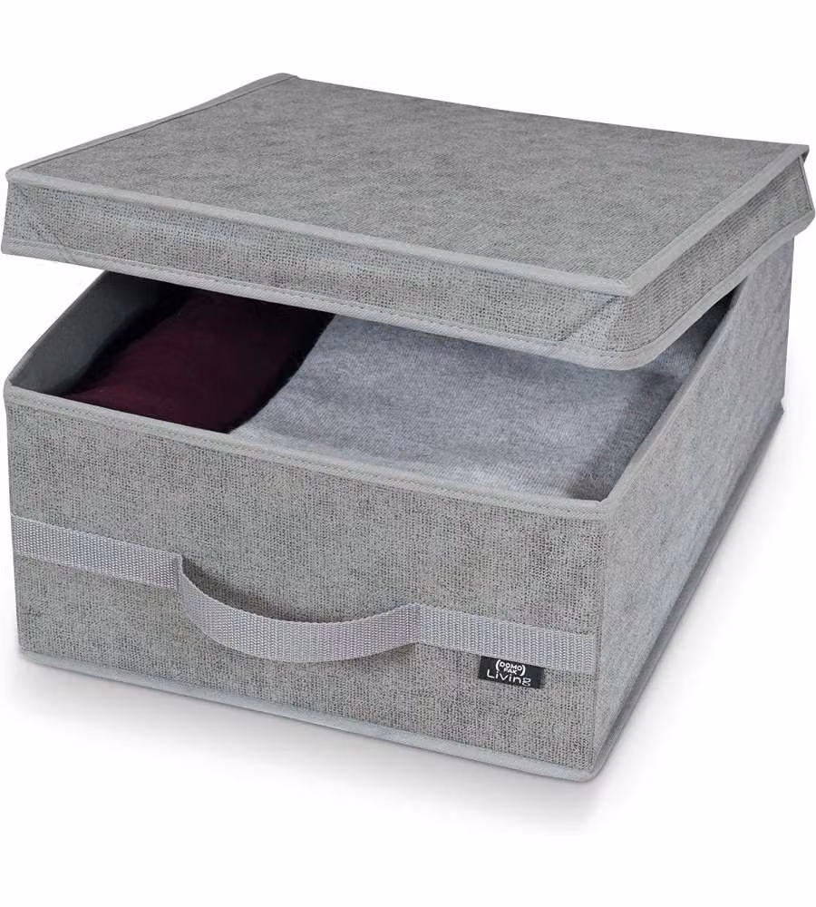 Domopak Scatola Guardaroba - Grigio - 35x45x18 cm