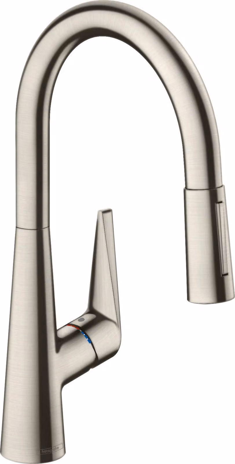 hansgrohe Talis S M51 Mitigeur monocommandé pour cuisine 200, douchette extractible, 2 jets, 72813800, 72813800