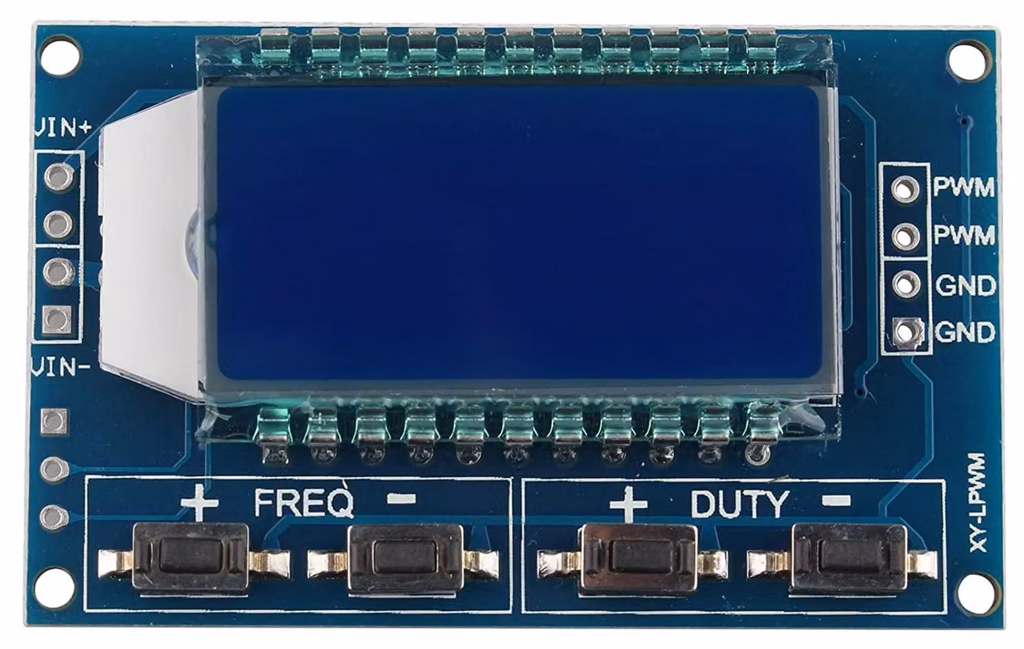 Generatore di segnali a onda rettangolare, PWM, da 1 Hz a 150 kHz, display LCD, 3,3-30 V