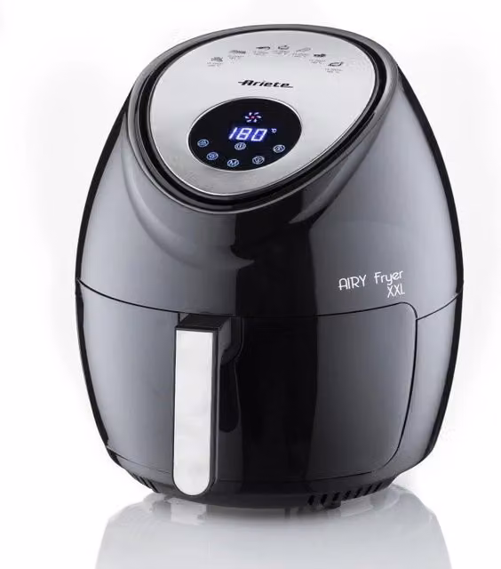 Friggitrice ad Aria Ariete XXL da 7 Litri con Display Digitale e Timer, 1800 Watt, Nero – 1