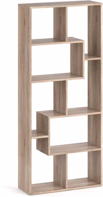Divisorio per ambienti Noa Sonoma Vicco in legno e MDF, beige e marrone, L: 160.6 cm, H: 67.2 cm, P: 25.0 cm