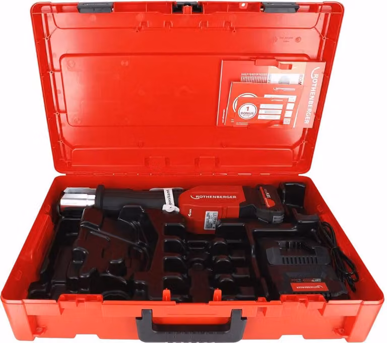ROTHENBERGER ROMAX 4000 Set B MaxiPro, 1/4 - 1/8 di pollice, versione EU, compatibile con AMPShare