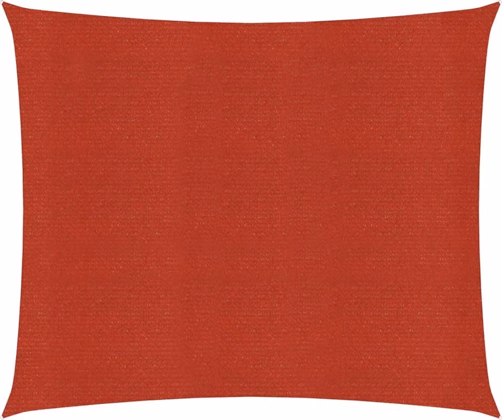 Tenda da sole 160 g/m² rosso 2x2 m HDPE
