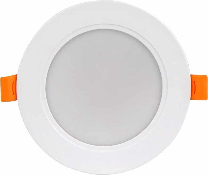 Plafoniera da incasso 120 mm 9 Watt 830lm (3000K bianco caldo) rotonda