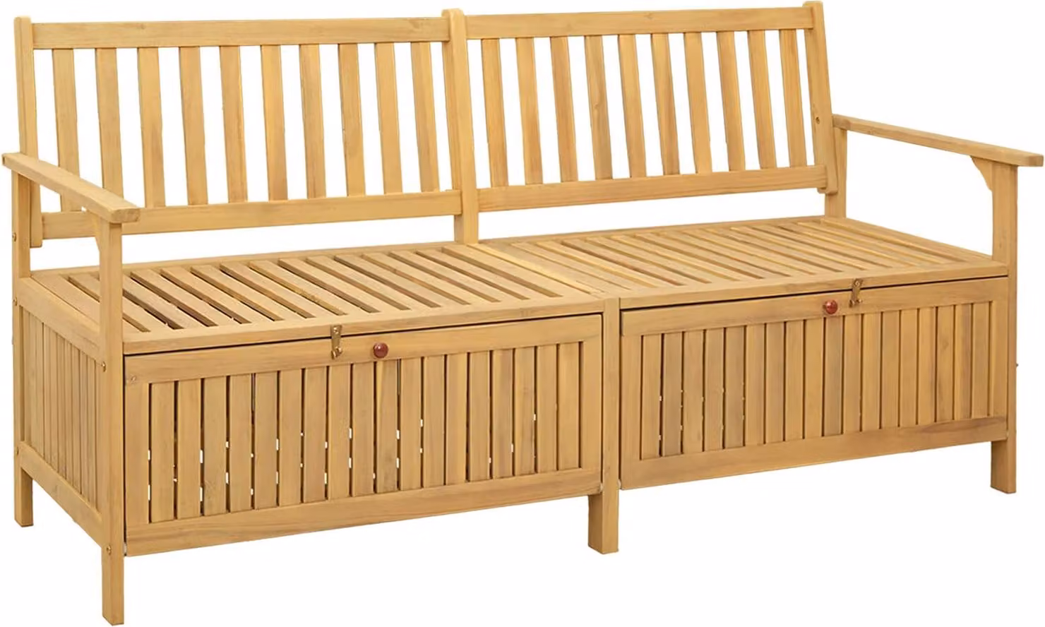 Panchina con contenitore 170 x 63 x 84 cm Acacia Solido