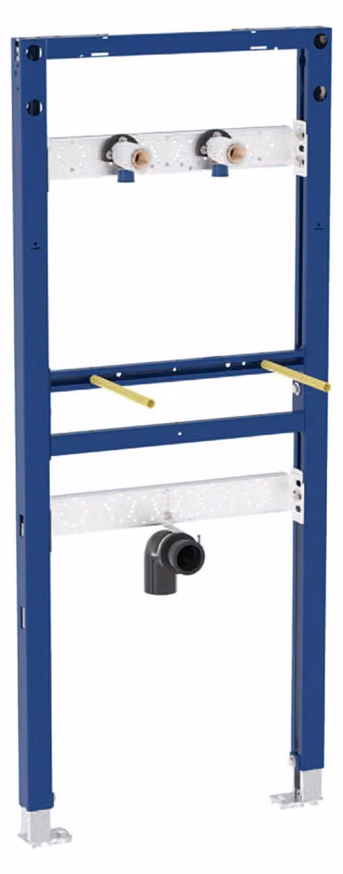 Geberit Duofix, élément pour lavabos, 112 cm, robinetterie murale apparente, 111.437.00.2, 111.437.00.2