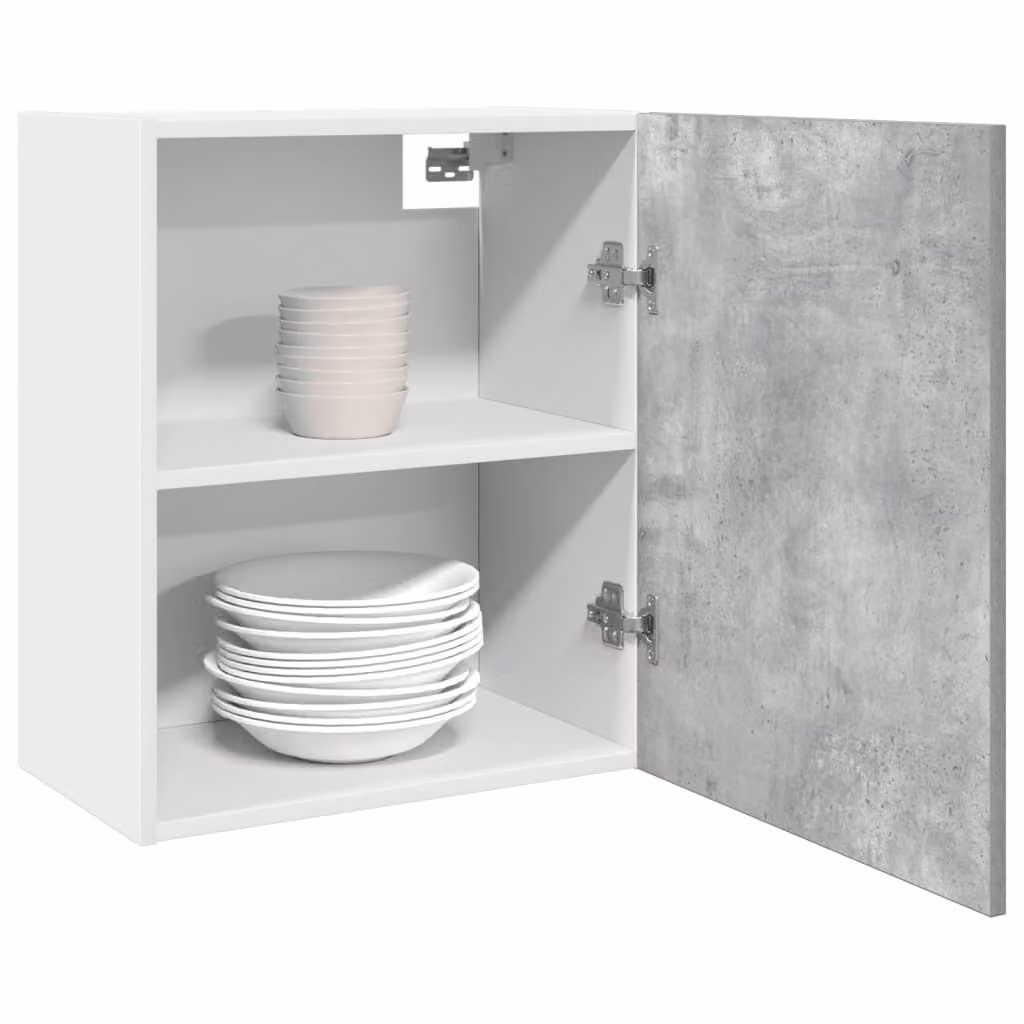 Pensile da cucina moderno vidaXL Lyon Grigio Cemento L: 50 cm, P: 31 cm, H: 60 cm