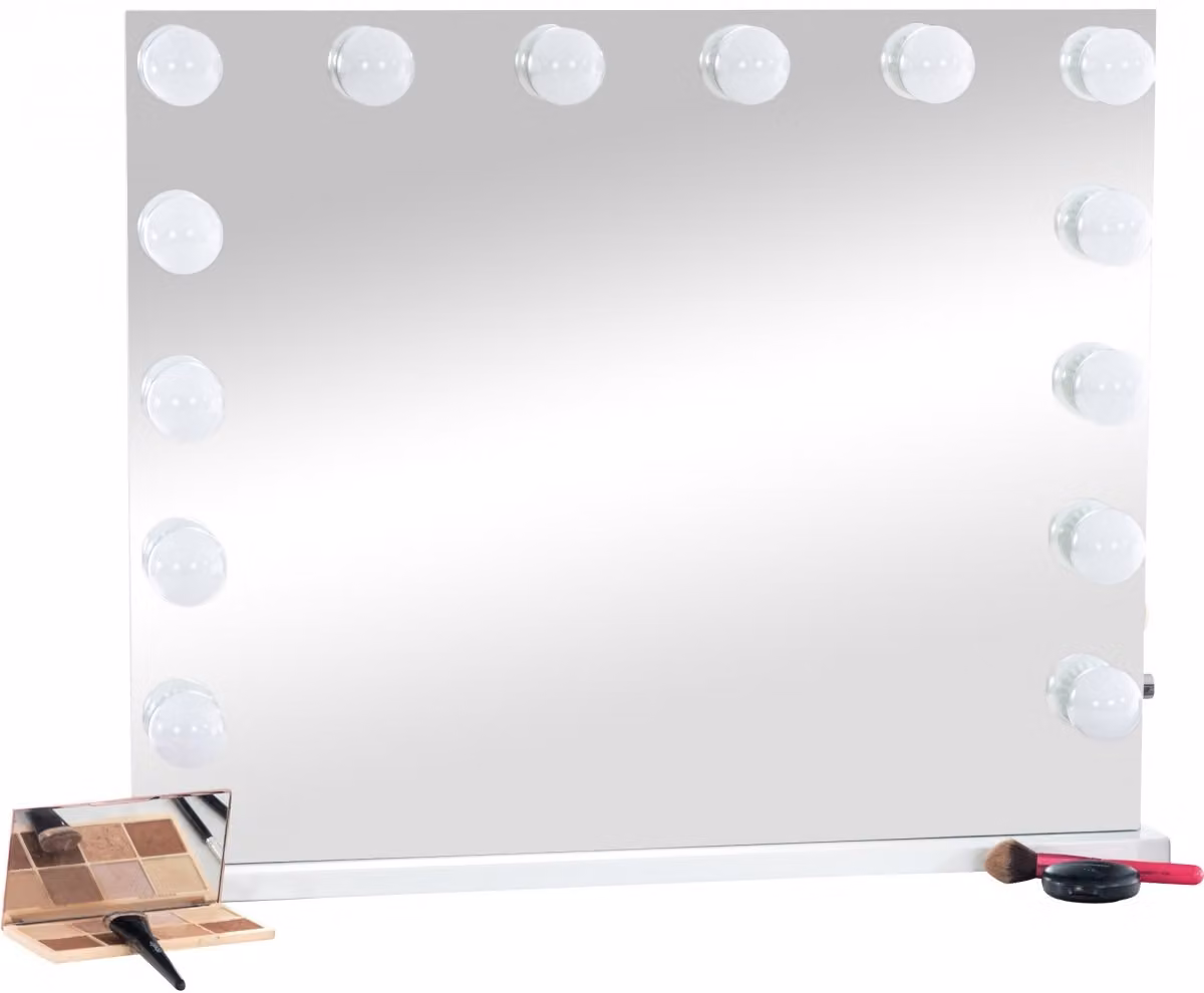 Design-Shop Specchio per il trucco Palmdale - Bianco