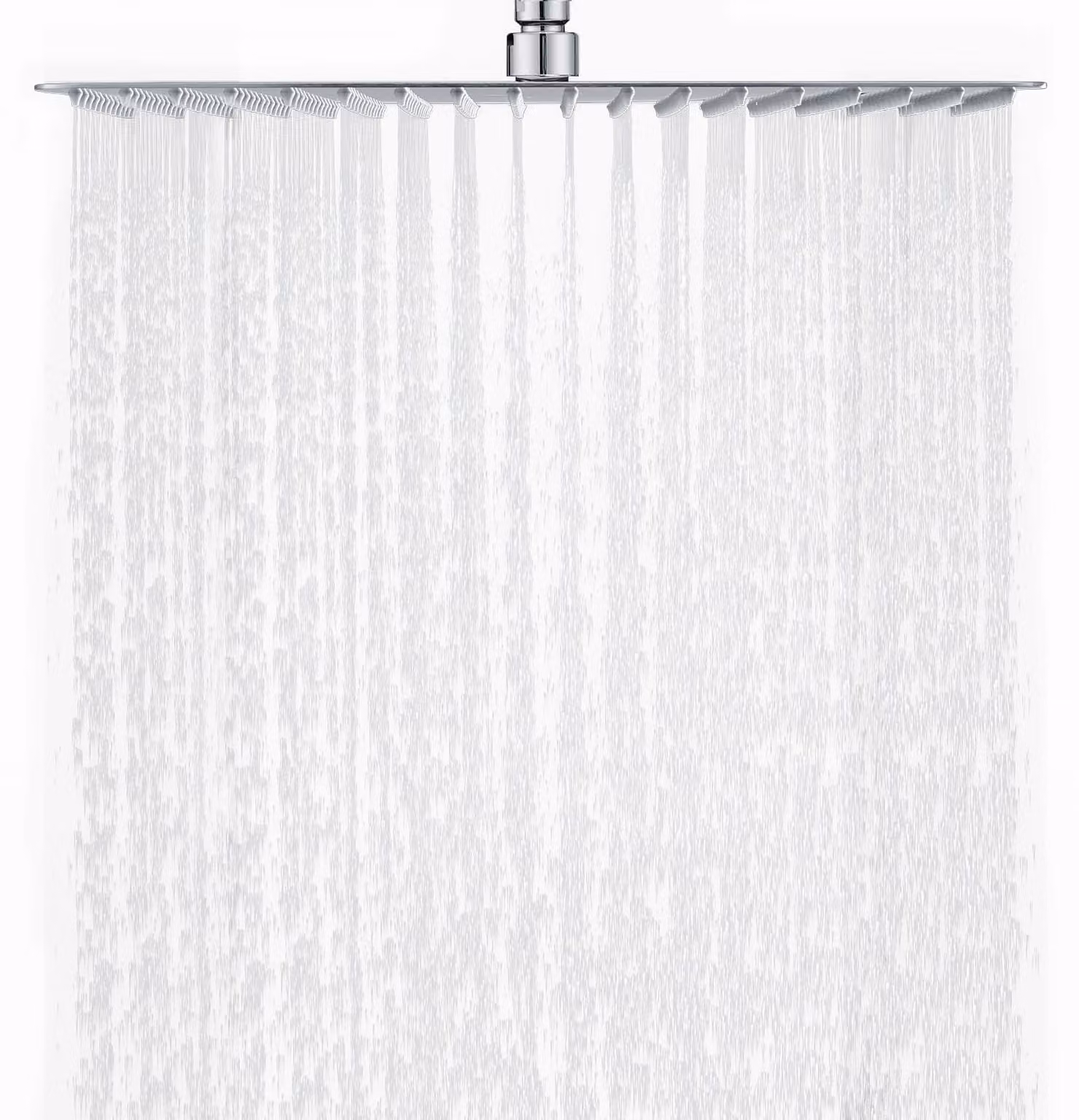 Testa doccia Regenduschekopf, 40x40 cm, con funzione anticalcare
