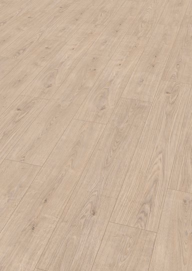 Pavimento laminato EGGER NatureSense* EL1031, finitura Berdal, legno di quercia chiaro, dimensioni 1292x193x7 mm