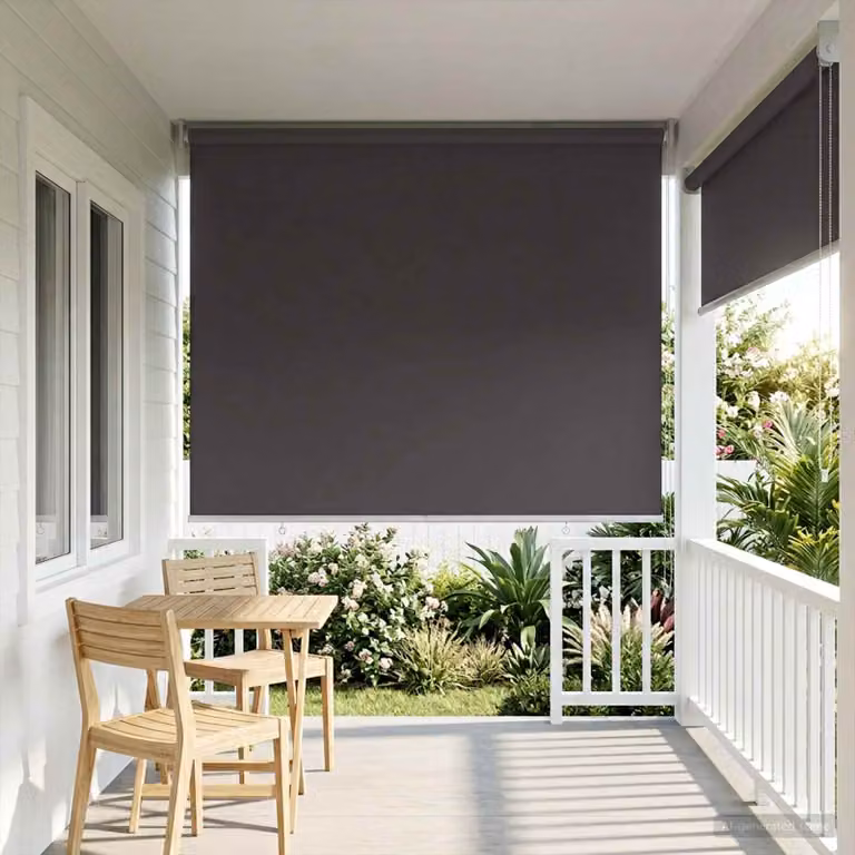 vidaXL Tenda da sole a rullo con protezione UV Antracite