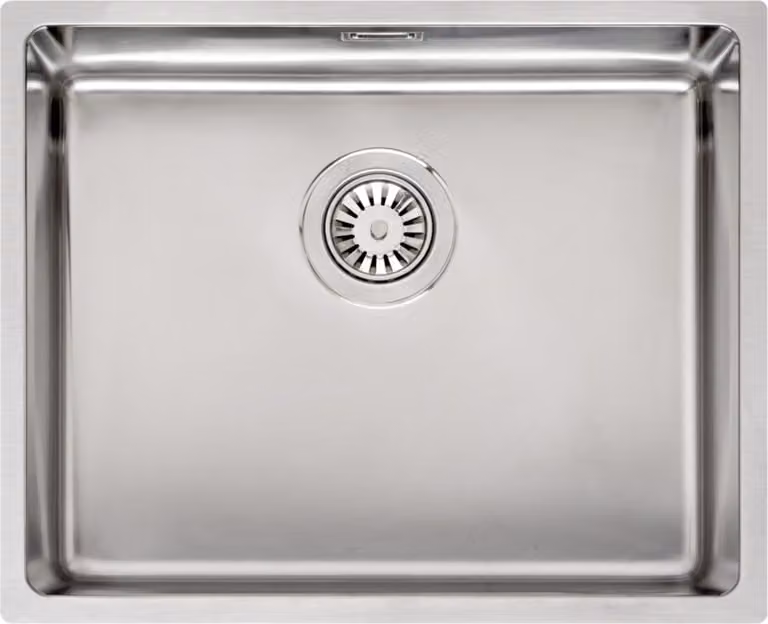 REGINOX R32855 Lavello Houston 50x40 in acciaio inox da mobile larghezza 60 cm / incasso / installazione superficiale / sottopiano