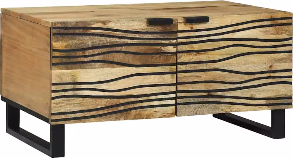 Tavolino da salotto Naturale 80 x 50 x 40 cm