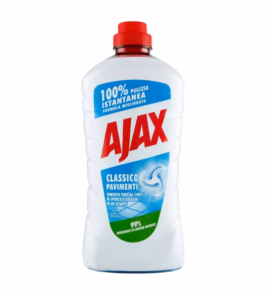 Detersivo per pavimenti Ajax Classico Bianco 950 ml