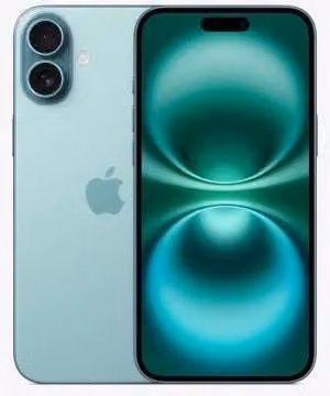 Apple iPhone 16 con memoria da 128 GB e display da 6.1 pollici, colore petrolio