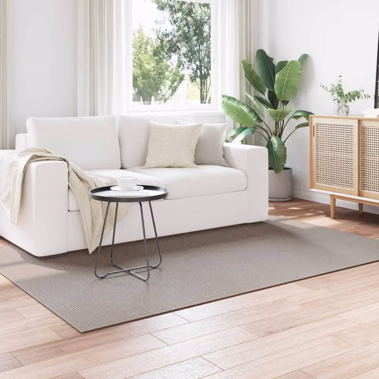 Tappeto per interni vidaXL LUGO moderno con design astratto, Crema e Taupe, L: 160 cm x P: 230 cm, in Poliestere