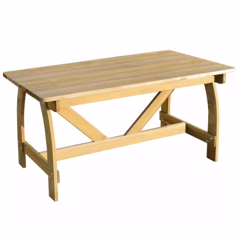 Tavolo da giardino 150 x 74 x 75 cm Legno di pino impregnato
