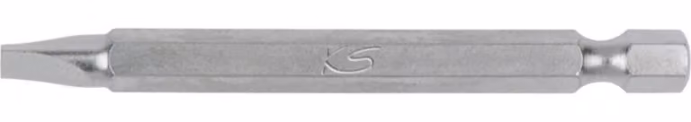 KS TOOLS Punta da 1/4" con intaglio 75 mm 4 mm - 911.7534