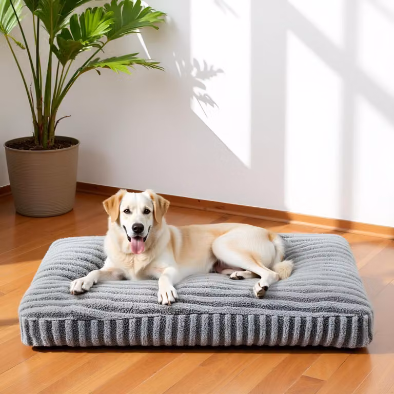 Omgoods - Cuccia extra grande per cani, con coperta lavabile, ideale per cani di grossa taglia, morbida e traspirante