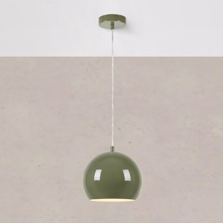 Markslöjd Lampada a sospensione Pop, dimmerabile, Verde, Soggiorno / Sala da pranzo, Metallo, Vintage, Lampada a sospensione