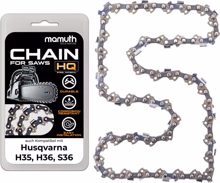Catena per sega 45cm 1,3mm 3/8" 62TG per Husqvarna H35, H36, S36