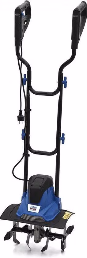 HBM Motozappa elettrica 1050 Watt con 16 lame incluse
