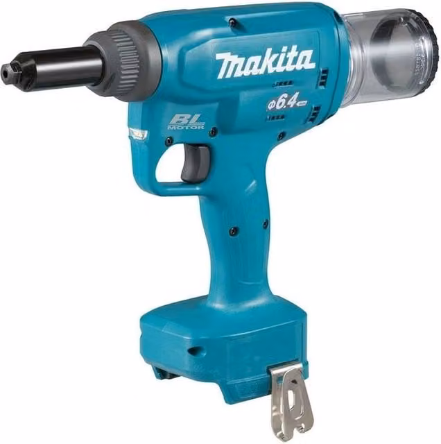 Makita DRV250Z Rivettatrice a Batteria 18 V con Motore Brushless, Forza 20 kN, Colore Nero e Blu