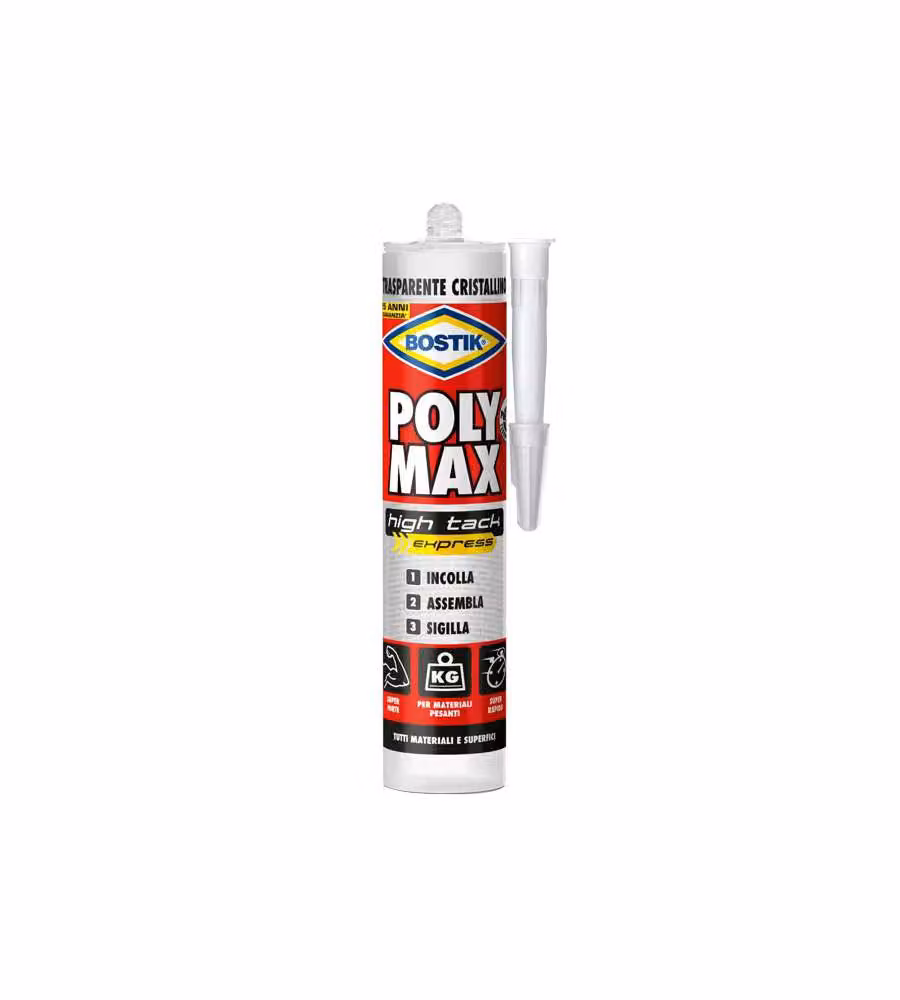 Colla di montaggio UHU MS Polymer trasparente a rapido asciugamento 300 g – 2