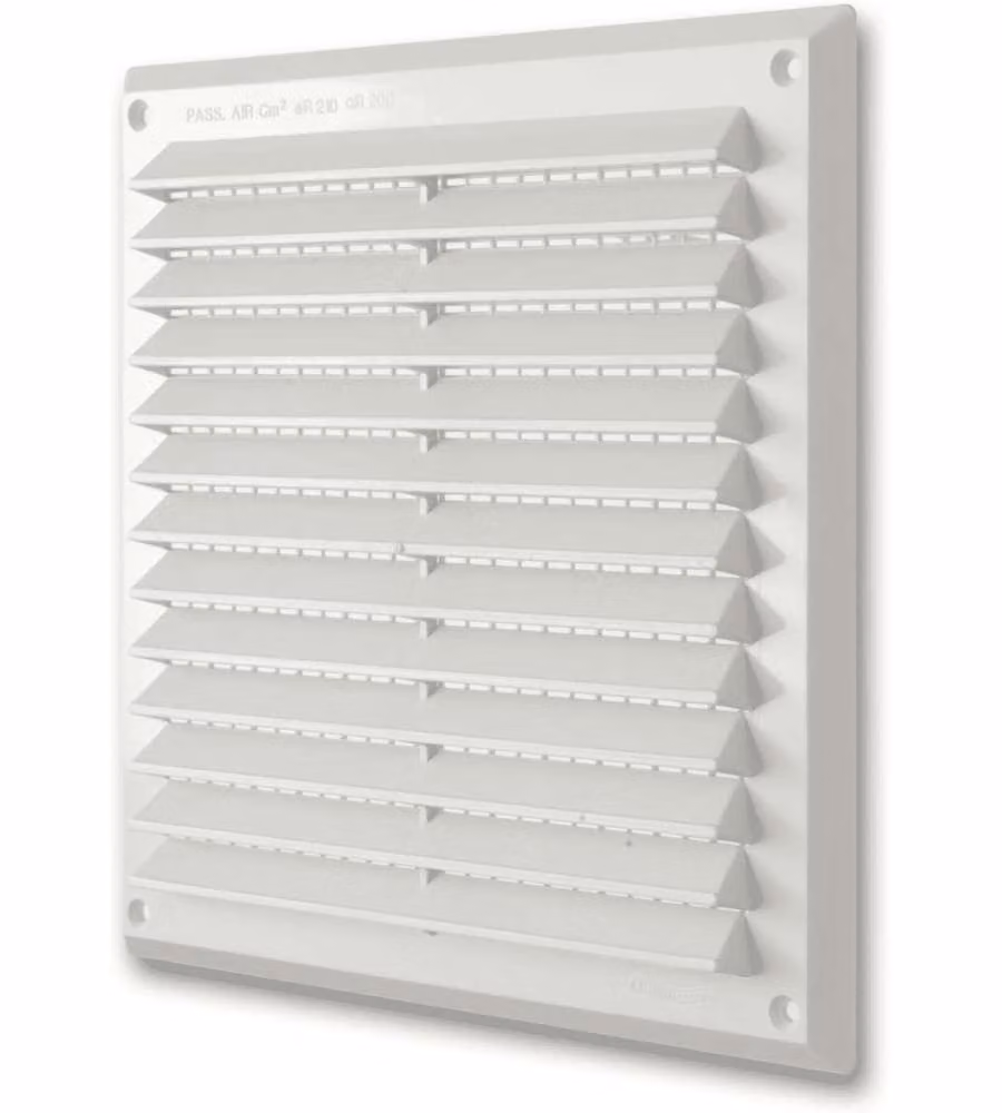 La Ventilazione Griglia Ventilazione Quadrata 227x227 mm Rete Antinsetti