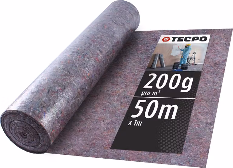 Velo per pittori TECPO 50m di lunghezza 1m di larghezza 200g/m²